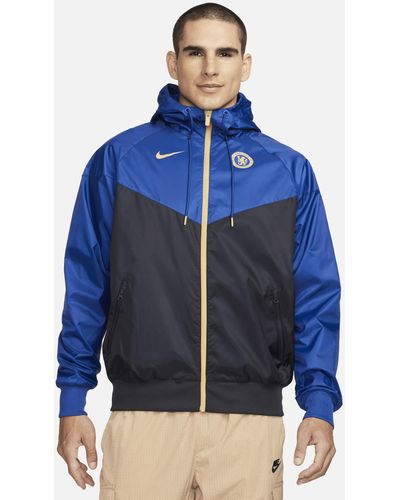 Nike Tottenham Hotspur Sport Essentials Windrunner Hooded Football Jacket  50% Recycled Polyester in Grey for Men | Lyst UK