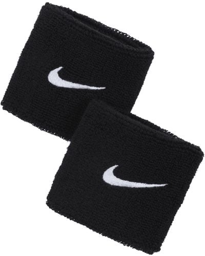 Nike Swoosh Wristbands - Black