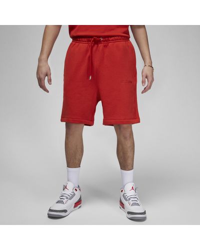 Nike Shorts in fleece air jordan wordmark - Rosso