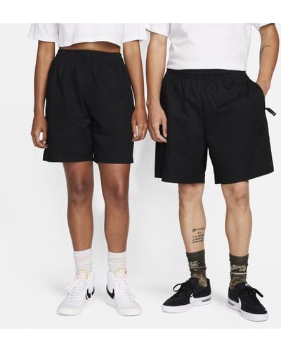 Nike Sb Skyring Skate Shorts Cotton - Black