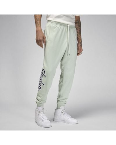 Nike Jordan Flight Mvp Lightweight Fleece Trousers Cotton - Grey