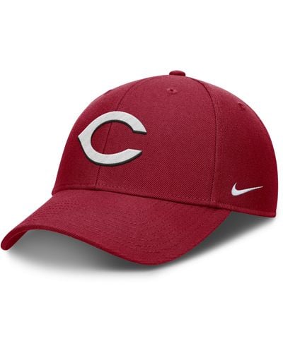 Nike Cincinnati Reds Evergreen Club Dri-fit Mlb Adjustable Hat