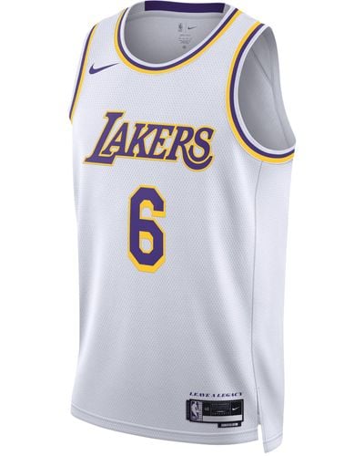 Men's Nike Gold Los Angeles Lakers 2021/22 City Edition Essential Wordmark Collage T-Shirt Size: Medium