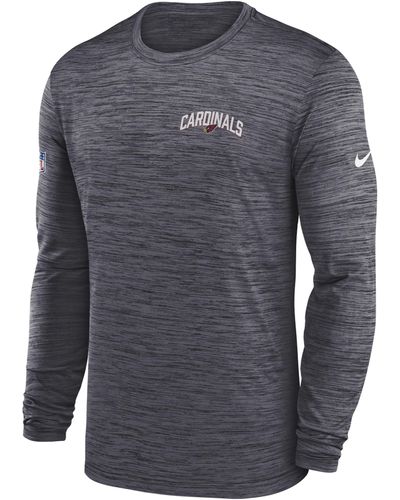 Nike Dri-fit Velocity Athletic Stack (nfl Jacksonville Jaguars) Long-sleeve T-shirt In Black,