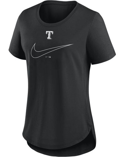 Texas Rangers Camo Logo Men's Nike MLB T-Shirt.