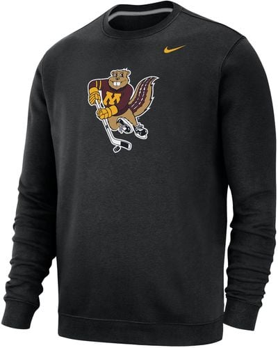 Nike Minnesota Club Fleece College Crew-neck Sweatshirt - Blue