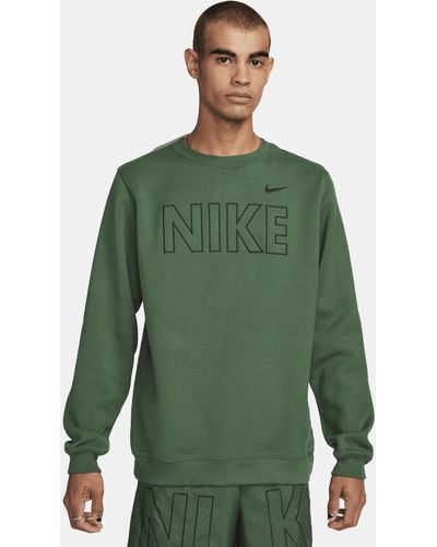 Nike Sportswear Club Fleece Crew-neck Sweatshirt - Green