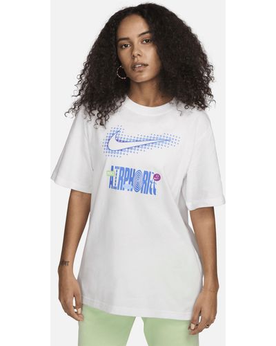 Nike T-shirt con grafica sportswear - Bianco