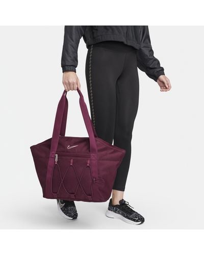 Nike One Training Tote Bag (18l) 50% Recycled Polyester - Purple