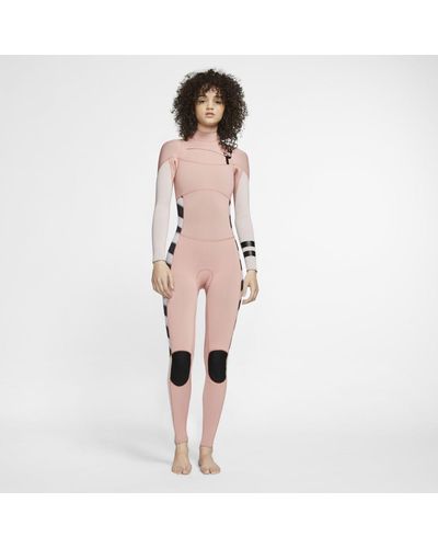 Nike Hurley Advantage Plus 3/2mm Fullsuit Wetsuit - Pink