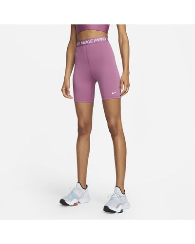 Nike Pro 365 High-waisted 7" Shorts - Purple