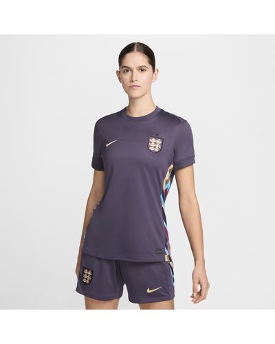Nike England ( Team) 2024/25 Stadium Away Dri-fit Football Replica Shirt 50% Recycled Polyester - Blue