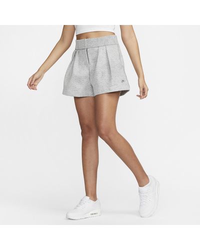 Nike Forward Shorts High-waisted Shorts 50% Recycled Polyester - White