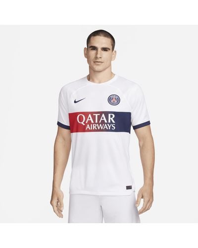 Nike Paris Saint-germain 2023/24 Stadium Away Dri-fit Football Shirt 50% Recycled Polyester - White