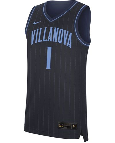 Nike College Dri-fit (villanova) Replica Basketball Jersey - Blue
