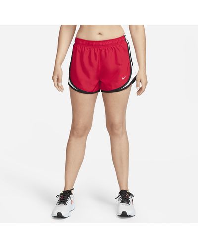 Nike Tempo Brief-lined Running Shorts - Red