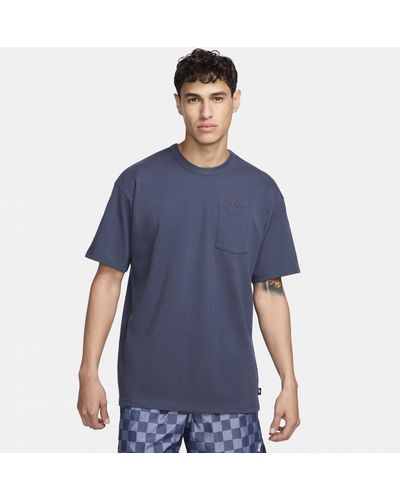Nike Sportswear Premium Essentials Pocket T-shirt - Blue