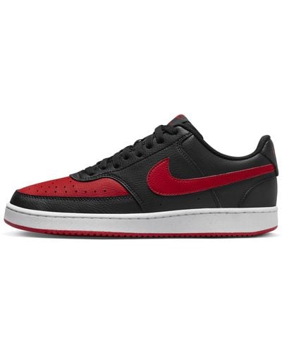 Nike Court Vision Low Next Nature Shoes - Red