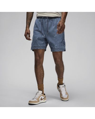 Nike Shorts in denim jordan air - Blu