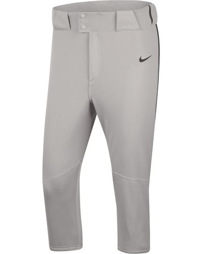Nike Vapor Select High Baseball Pants - Gray