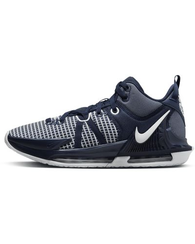 Nike Lebron Witness 7 (team) Basketball Shoes - Blue
