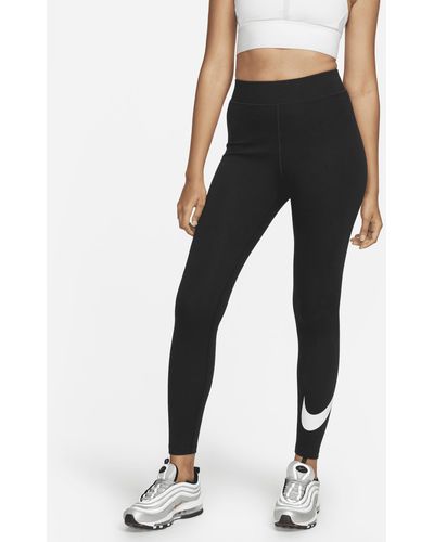 Nike Sportswear Classics High-waisted Graphic Leggings - Black