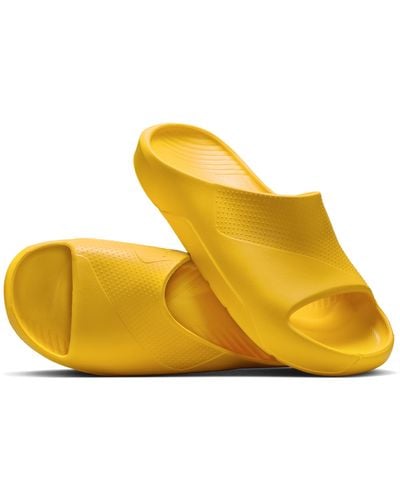 Nike Jordan Post Slippers - Geel
