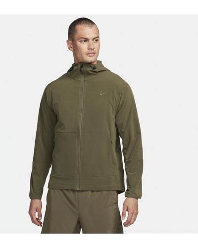 Nike Unlimited Water-repellent Hooded Versatile Jacket - Green