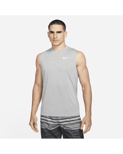 Nike heather top sleeveless hydroguard