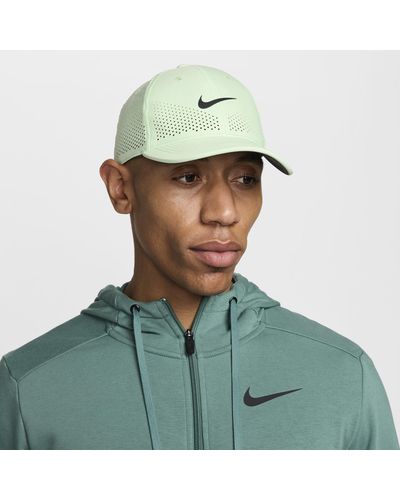 Nike Dri-fit Adv Club Structured Swoosh Cap - Green
