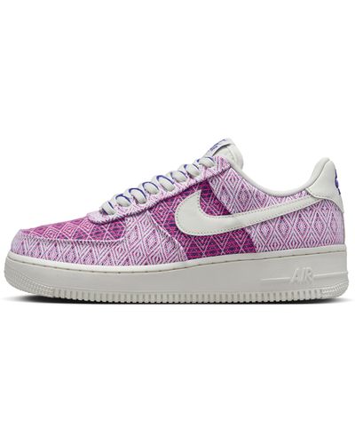 Nike Air Force 1 '07 Shoes - Purple