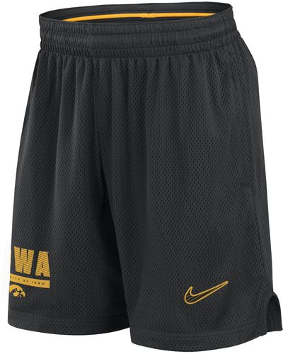 Nike Iowa Hawkeyes Sideline Dri-fit College Shorts - Black