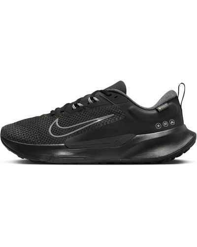 Nike Juniper Trail 2 Gore-tex Waterproof Trail-running Shoes - Black