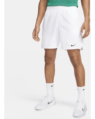 Nike Court Victory Dri-fit 18cm (approx.) Tennis Shorts 50% Recycled Polyester - White