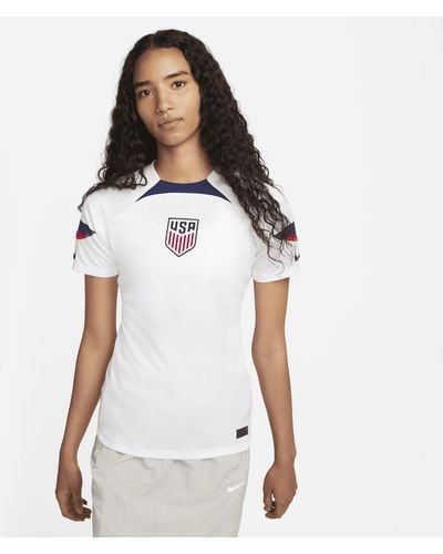 Nike U.s. 2020 Stadium Home (4-star) Soccer Jersey - White