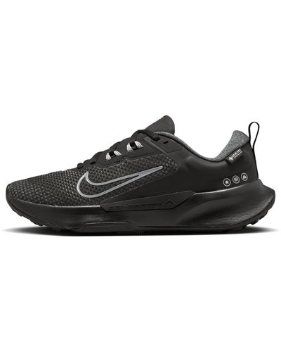Nike Juniper Trail 2 Gore-tex Waterproof Trail-running Shoes - Black