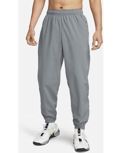 Nike Form Dri-fit Tapered Versatile Pants - Gray