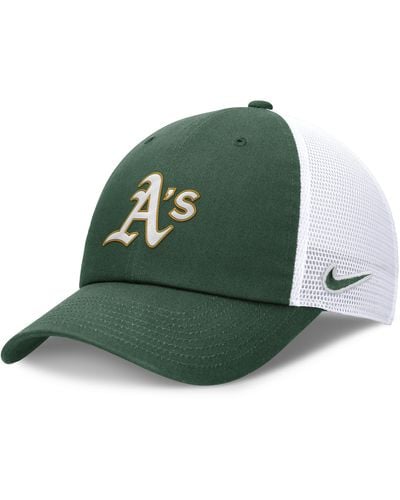 Nike Oakland Athletics Evergreen Club Mlb Trucker Adjustable Hat