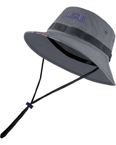 Nike Lsu College Boonie Bucket Hat - Gray
