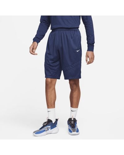 Nike Icon Dri-fit Basketbalshorts - Blauw