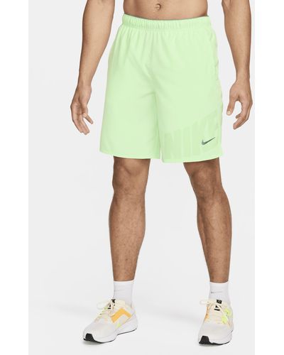 Nike Challenger Dri-fit 23cm (approx.) Unlined Running Shorts 50% Recycled Polyester - Green
