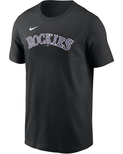 Nike Kris Bryant Colorado Rockies Fuse Mlb T-shirt - Black
