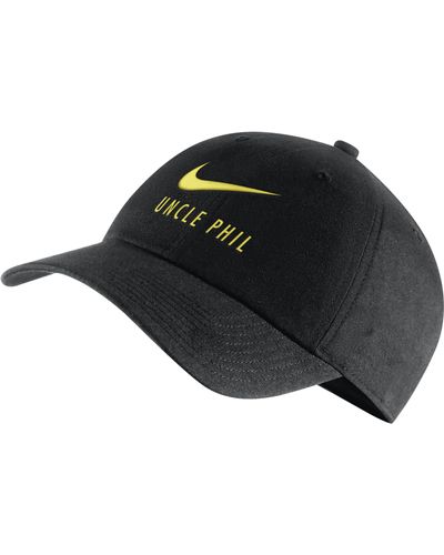Nike Oregon Heritage86 Swoosh College Cap - Black