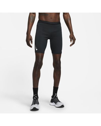 Nike Aeroswift 1/2-length Running Tights Black