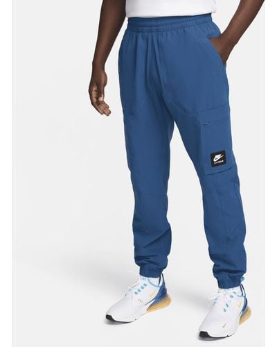 Nike Pantaloni cargo in tessuto air max - Blu