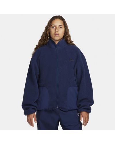 Nike Club Fleece Winterized Jacket - Blue