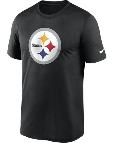 Nike Dri-fit Logo Legend (nfl Pittsburgh Steelers) T-shirt - Black
