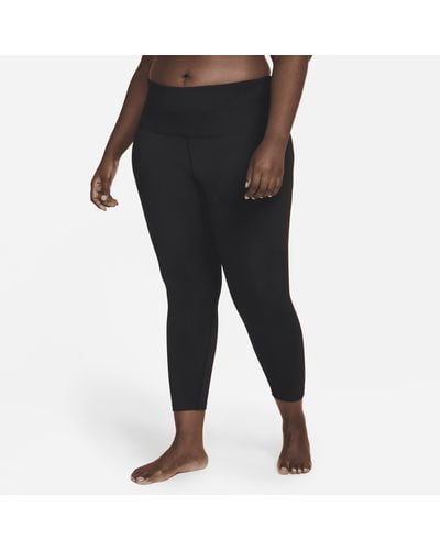Nike Yoga High-waisted 7/8 Leggings - Black