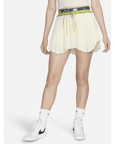 Nike Naomi Osaka Skirt 50% Recycled Polyester - Natural