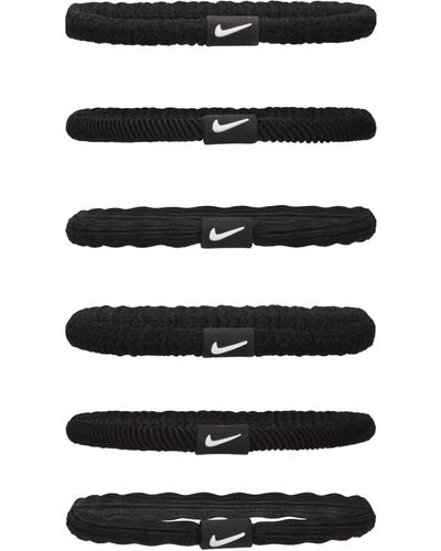 Nike Flex Hair Ties (6 Pack) - Black